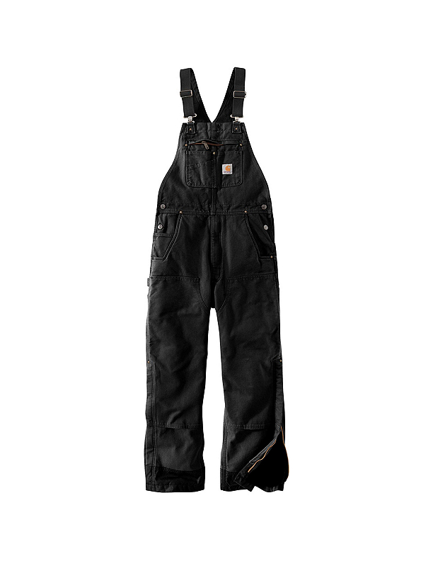 Carhartt Men's Big/Tall Quilted Zip-To-Thigh Bib Overall