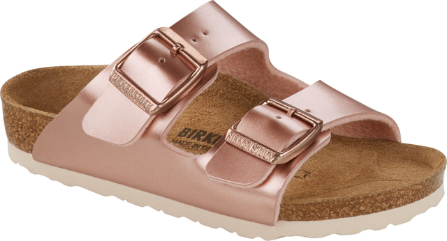 Arizona Birko-Flor Metallic Sandals [Narrow] - Kids|-|Sandales Arizona Birko-Flor Métallique [Étroite] - Enfant