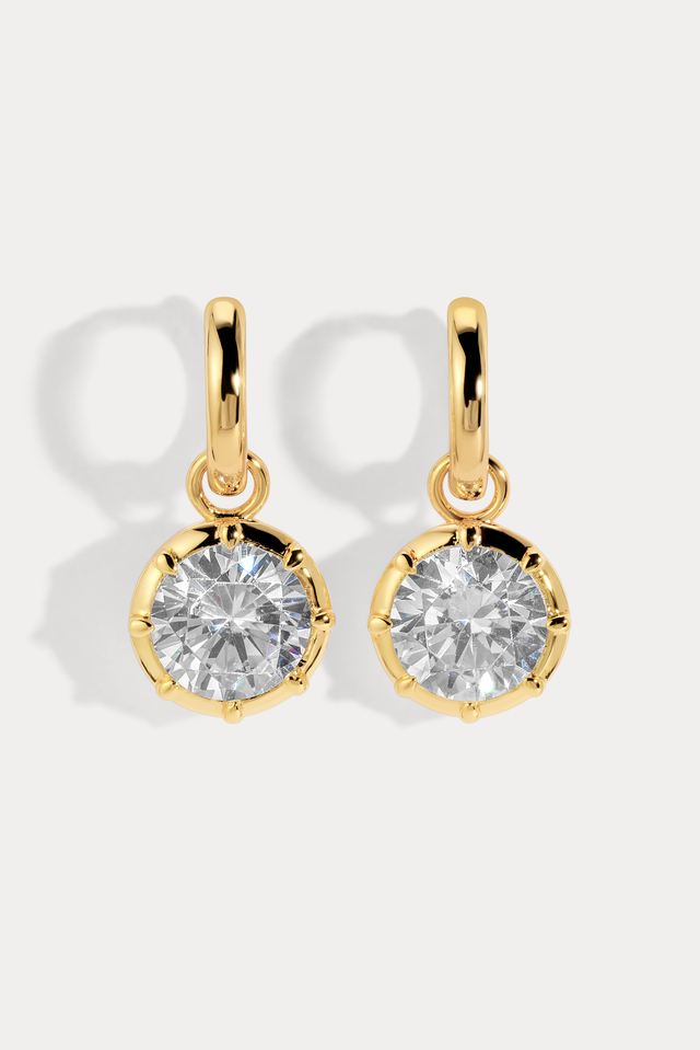 Grande Celeste Charm Huggies