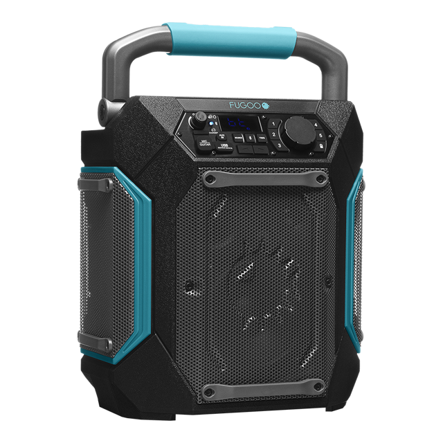 TRAVELER Portable Bluetooth® speaker w/Cell phone charger & PA system