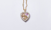 Amour Diamond Heart Gold Locket 18k