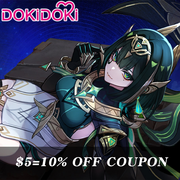 【Confirmed】$5 Deposit =10% OFF Coupon DokiDoki Game Genshin Impact Cosplay Nefer Costume Song of the Welkin Moon