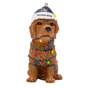 Indiana Fever Dog With Lights Ornament in Red by FOCO