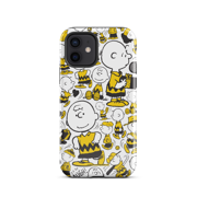 Peanuts Charlie Brown Pattern Tough Phone Case - iPhone