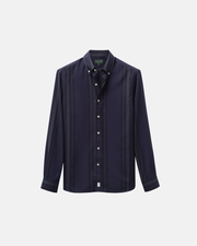 Vertical Stripe Blackwatch Flannel Shirt