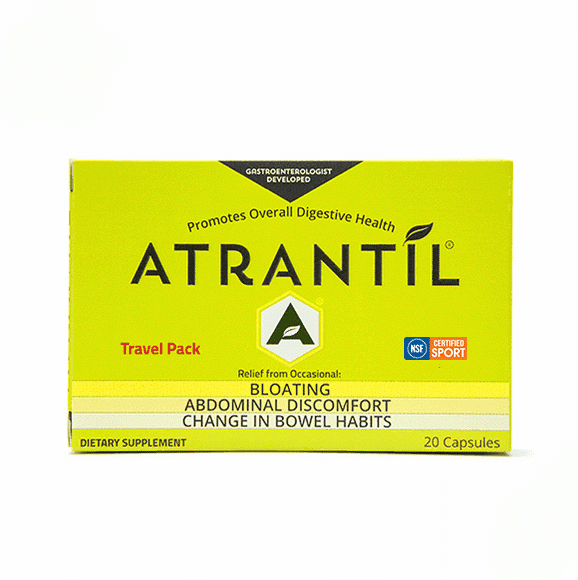 ATRANTíL (20 Count) - Bloating Relief and Everyday Digestive Health - Travel Pack