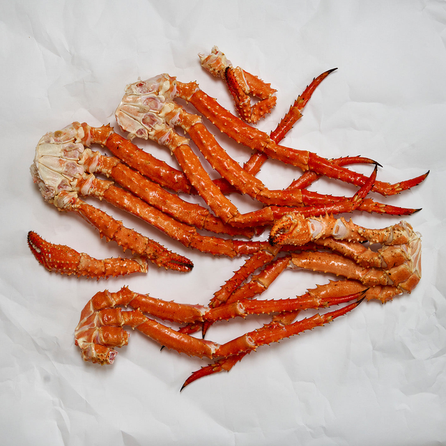 Golden King Crab Clusters
