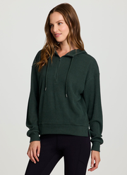 Laidback Ribbed Hoodie