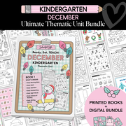 Ultimate Kindergarten December Thematic Unit Bundle