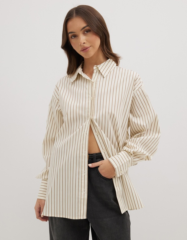 Oxford Cotton Oversized Shirt