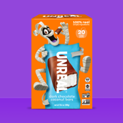 Halloween Dark Chocolate Coconut Bars