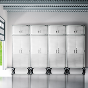 UltraHD® 8-Piece Rolling Storage Cabinet System, Granite