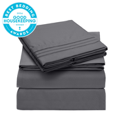 Iconic 4-Piece Microfiber Sheet Set (Dark Colors)