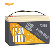 [Only $195] Power Queen 12V 100Ah Low-Temp Deep Cycle Lithium Battery