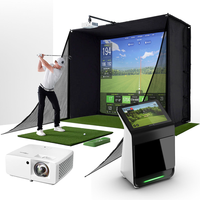 Garmin Approach R50 Golf Launch Monitor with PlayBetter SimStudio™ Complete Home Golf Studio Package