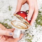 Mushroom Locket Style Opening Bauble