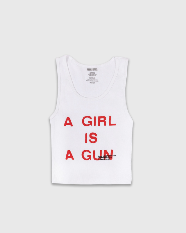 GIRL IS A GUN TANK TOP (WOMEN'S)