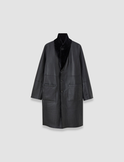 Britanny Reversible Soft Shearling Coat