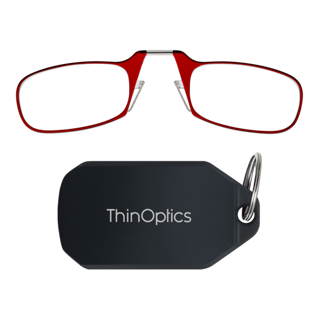 Readers + Black Keychain Case