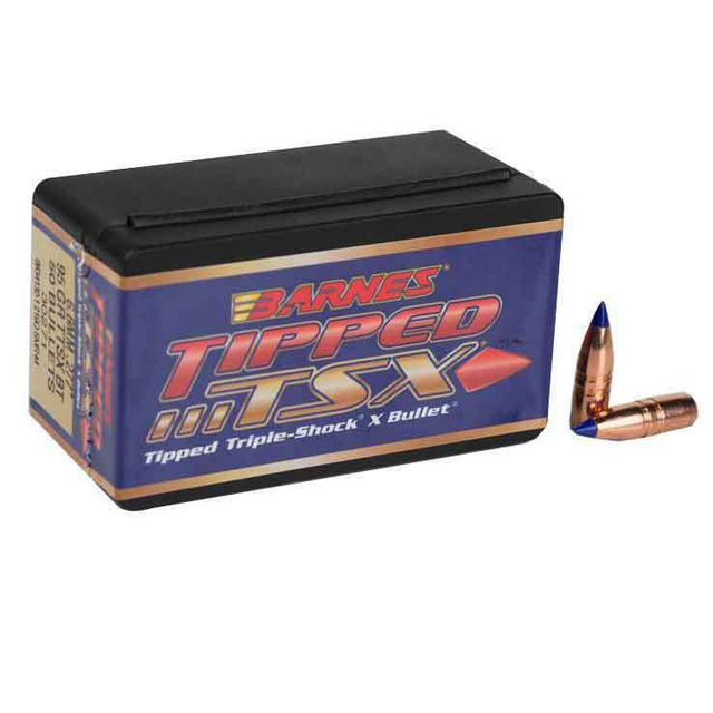 Barnes Bullets 30 Caliber TTSX BT 130gr Rifle Bullets - 50 Count