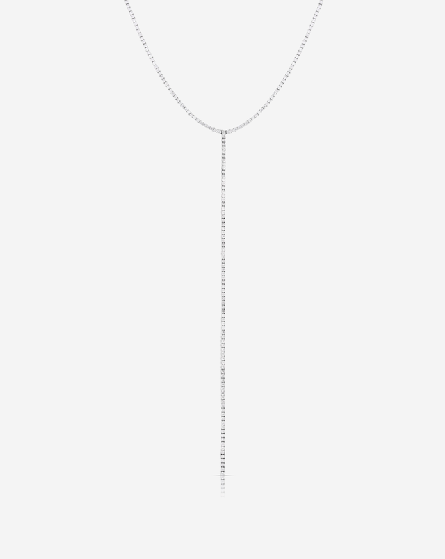 Diamond Lariat Necklace