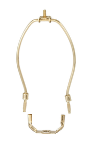 Heavy Weight, Brass Plated Lamp Harps (12740)