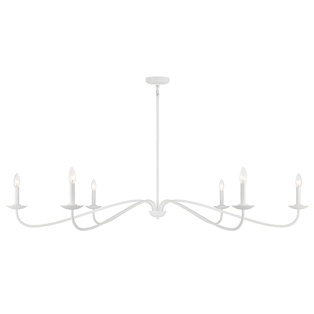 Savoy House M100119 6-lt 62" Chandelier