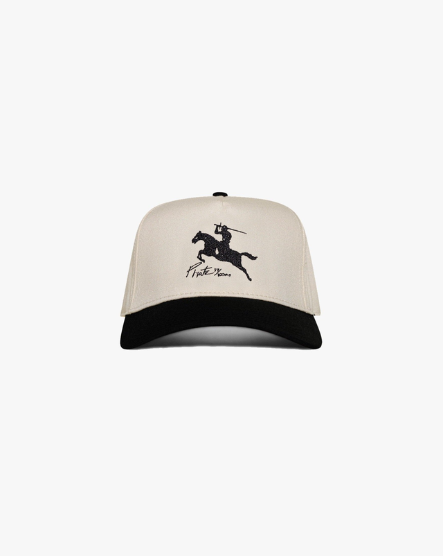 Pirate By Any Means Hat (Black Stitching)