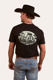 Two-Up Unisex T-Shirt - Black