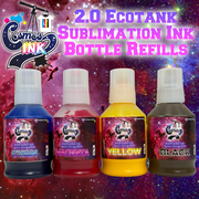 2.0 Epson EcoTank Printer Sublimation Ink Refills | Cosmos Ink®