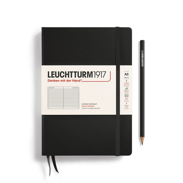 Leuchtturm 1917 Hardcover Notebook - A5 - Squared