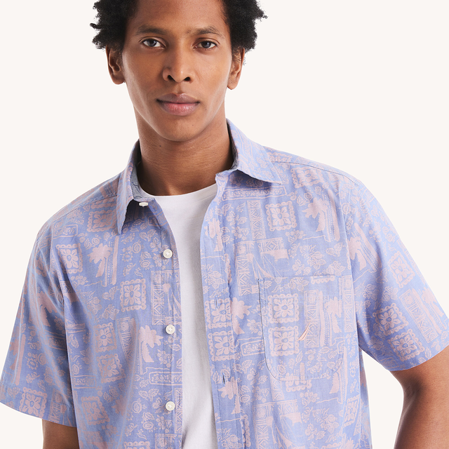 Printed Short-Sleeve Shirt