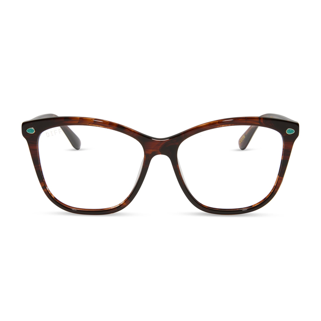 BETH III - WARM SEQUOIA TORTOISE + GLASSES