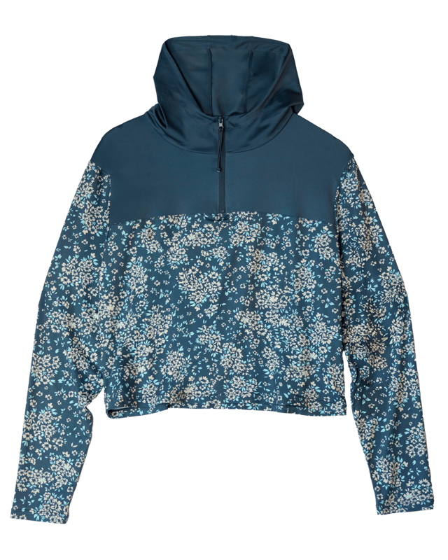 Wild Flower Lightweight Quarter Zip