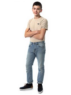 True Religion Boys' 2-Piece Jeans Set Outfit