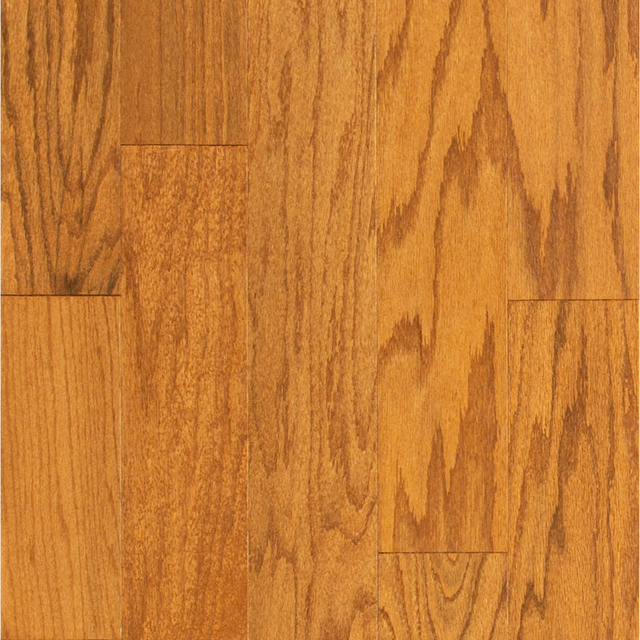 3/8 in. Gunstock Oak Prefinished Engineered Hardwood Flooring 5 in. Wide