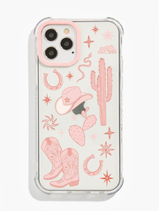 Pink Cowgirl Shock iPhone Case