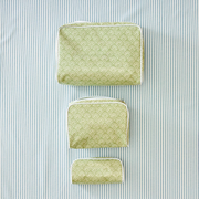 Patterned Toiletry Bag Trio (3 pieces)