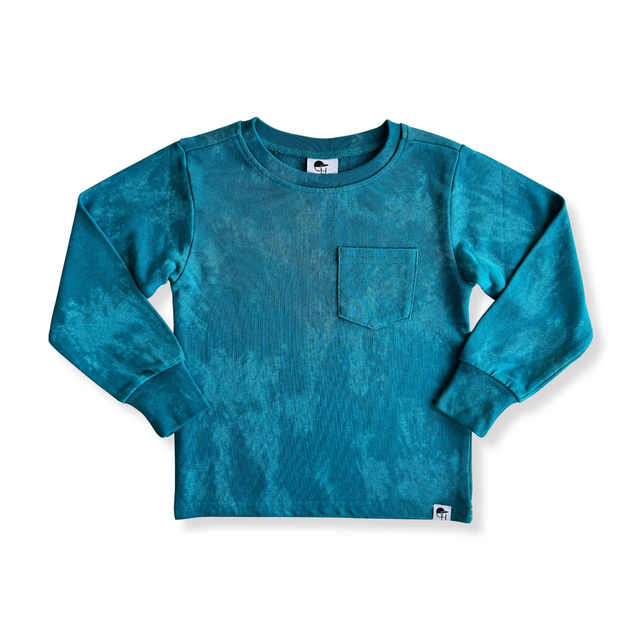 Acid Wash Long Sleeve Tee