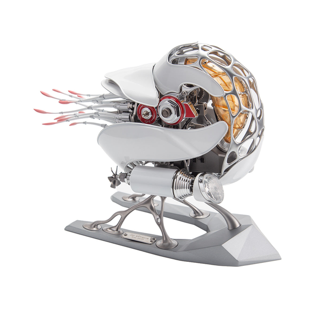 Mechanical Nautilus 3D Metal Model Building Kits with LED Light for Home Decor