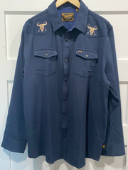 Wyoming Fly Fishing Howler Brothers Men's Stockman Stretch Snapshirt SALE