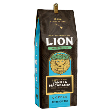 Decaf Vanilla Macadamia Nut 10oz Coffee Bags - Case Rate