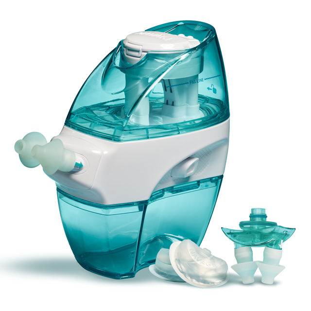 Naväge Multi-User Bundle: Nose Cleaner, 30 SaltPod Capsules, 2nd Nasal Dock, 2nd Pair of Nose Pillows