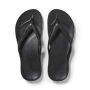 Arch Support Flip Flops - Classic - Black