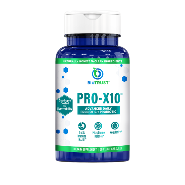 Pro-X10™ — Advanced Probiotic Supplement with Prebiotics