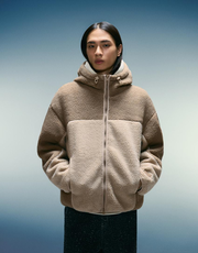 Faux shearling jacket