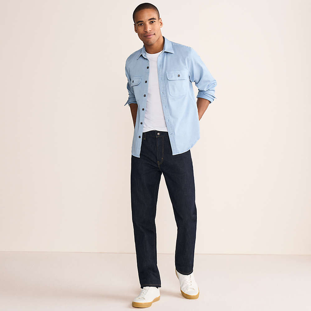 Men's Stretch Jeans, Comfort Waist