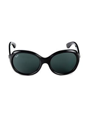 57MM Large Round Glam Acetate Sunglasses