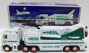 Hess 1999 Die Cast Toy Truck & Space Shuttle w/Satellite