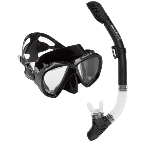 Blue Reef Valiant Snorkeling Combo Black